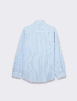 Uomo Piazza Italia Camicie<Camicia regular fit in tessuto di misto cotone easy iron con collo francese e maniche lunghe -