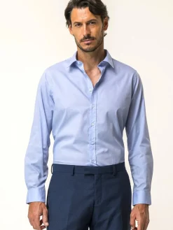 Uomo Piazza Italia Camicie<Camicia regular fit realizzata in tessuto di misto cotone easy iron -