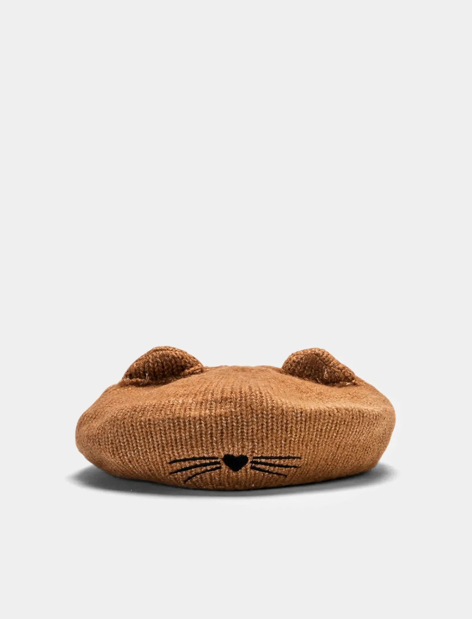 Piazza Italia Bambina|Cappelli E Berretti<Cappello basco con orecchie da gattina - Beige