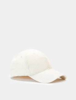 Uomo Piazza Italia Cappelli E Berretti<Cappello baseball in velluto da uomo misura regolabile - panna