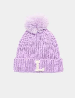 Piazza Italia Cappelli E Berretti<Cappello con pon pon e lettera in perle - Var 5