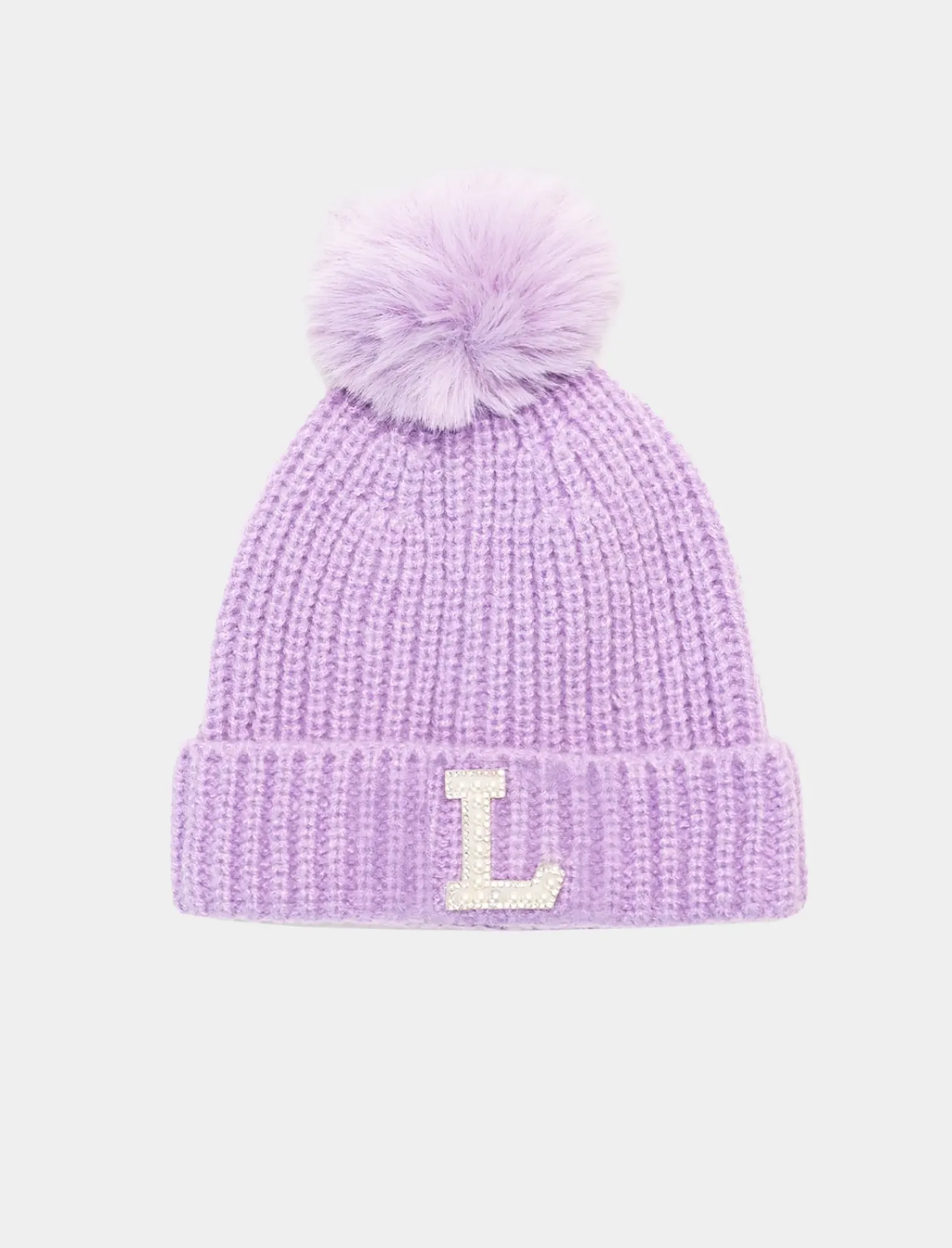 Piazza Italia Cappelli E Berretti<Cappello con pon pon e lettera in perle - Var 5