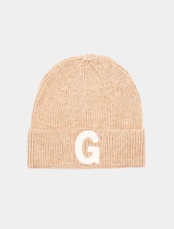 Donna Piazza Italia Cappelli E Berretti<Cappello da donna con risvolto e lettera patch - Var 4