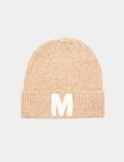 Donna Piazza Italia Cappelli E Berretti<Cappello da donna con risvolto e lettera patch - Var 6