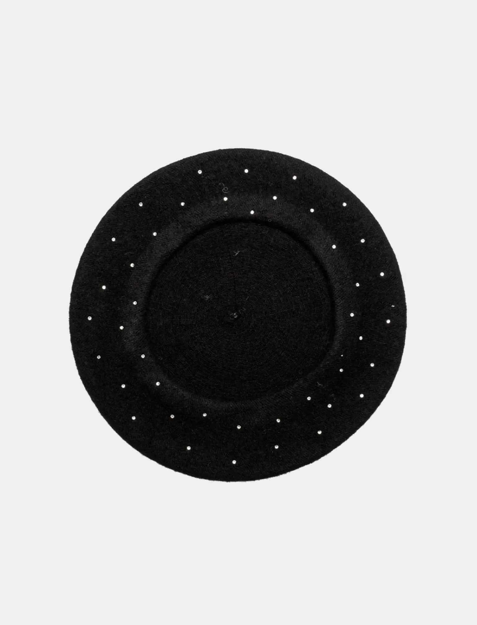 Donna Piazza Italia Cappelli E Berretti<Cappello da donna modello basco con strass -