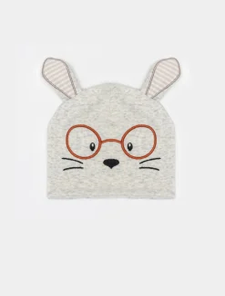 Piazza Italia Neonato|Accessori<Cappello da neonato modello coniglio in ciniglia -