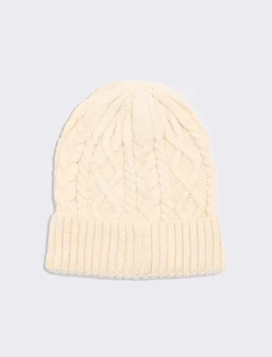 Uomo Piazza Italia Cappelli E Berretti<Cappello da uomo modello cuffia con trecce - panna