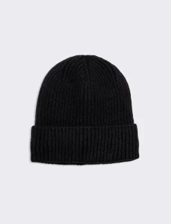 Uomo Piazza Italia Cappelli E Berretti<Cappello modello cuffia da uomo con risvolto a coste -