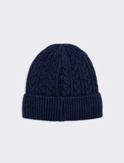 Uomo Piazza Italia Cappelli E Berretti<Cappello modello cuffia da uomo in treccia con risvolto -