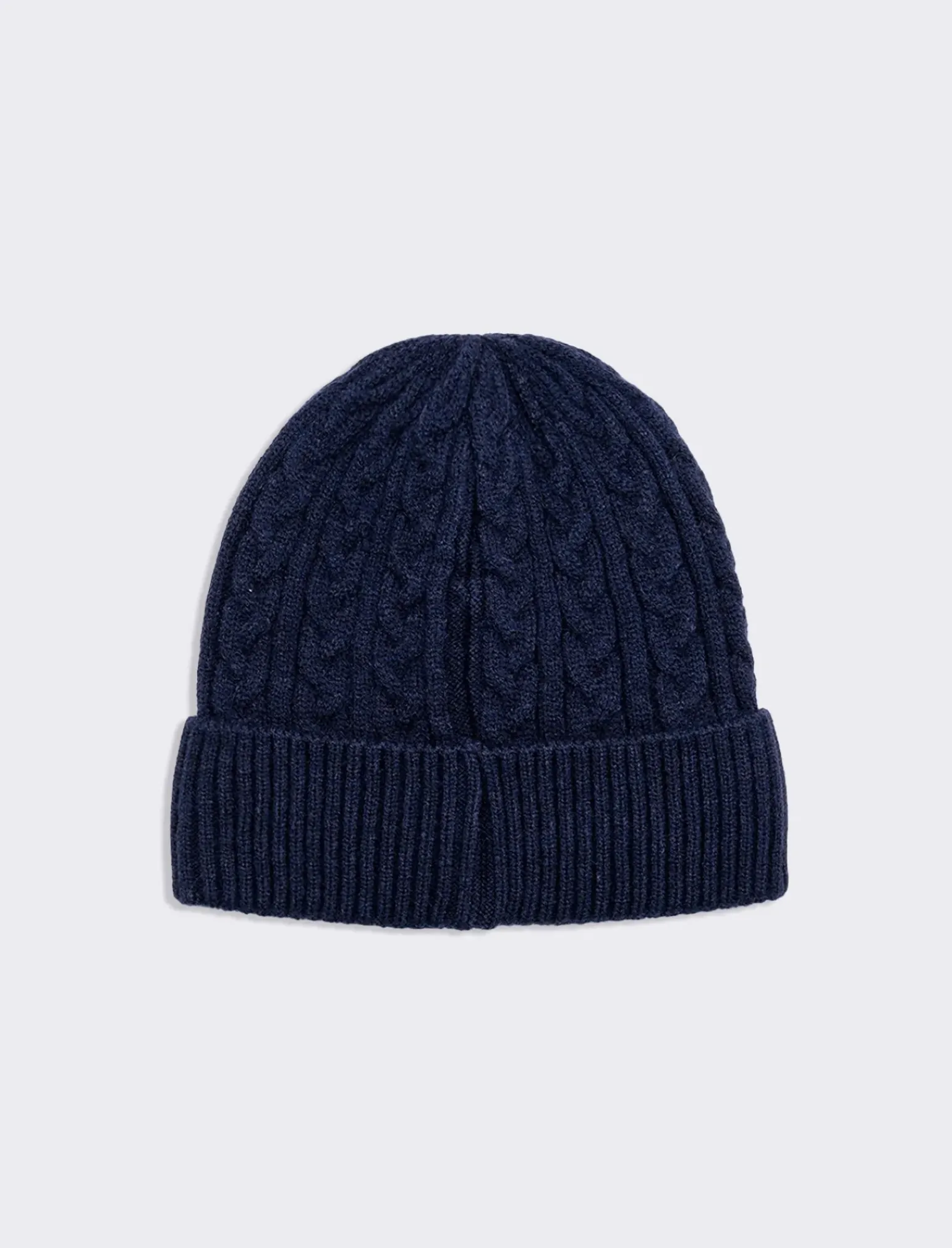 Uomo Piazza Italia Cappelli E Berretti<Cappello modello cuffia da uomo in treccia con risvolto -