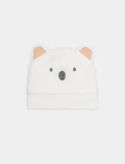 Piazza Italia Accessori<Cappello modello cuffia motivo orsetto in microciniglia - sporco