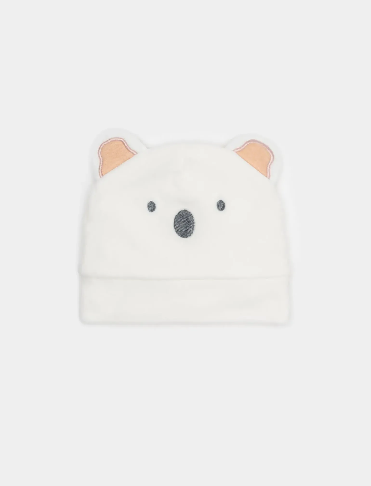 Piazza Italia Accessori<Cappello modello cuffia motivo orsetto in microciniglia - sporco