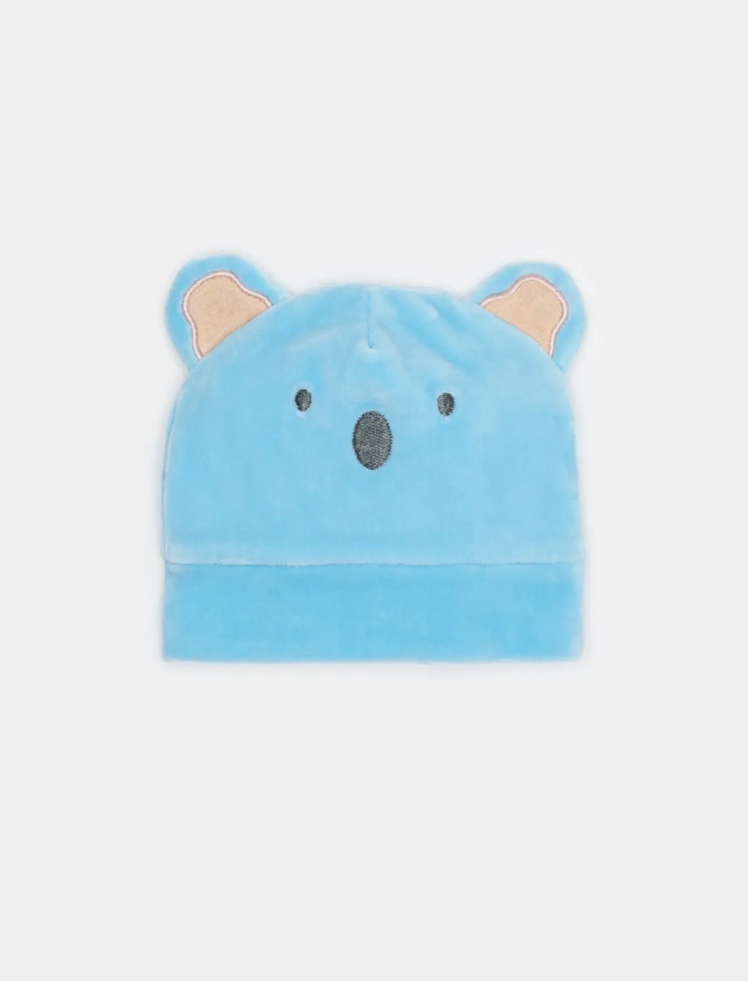 Piazza Italia Accessori<Cappello modello cuffia motivo orsetto in microciniglia - Denim