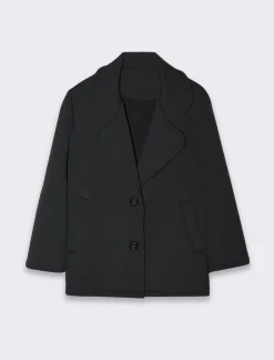 Donna Piazza Italia Giacche E Blazer<Cappottino corto con manica a campana -