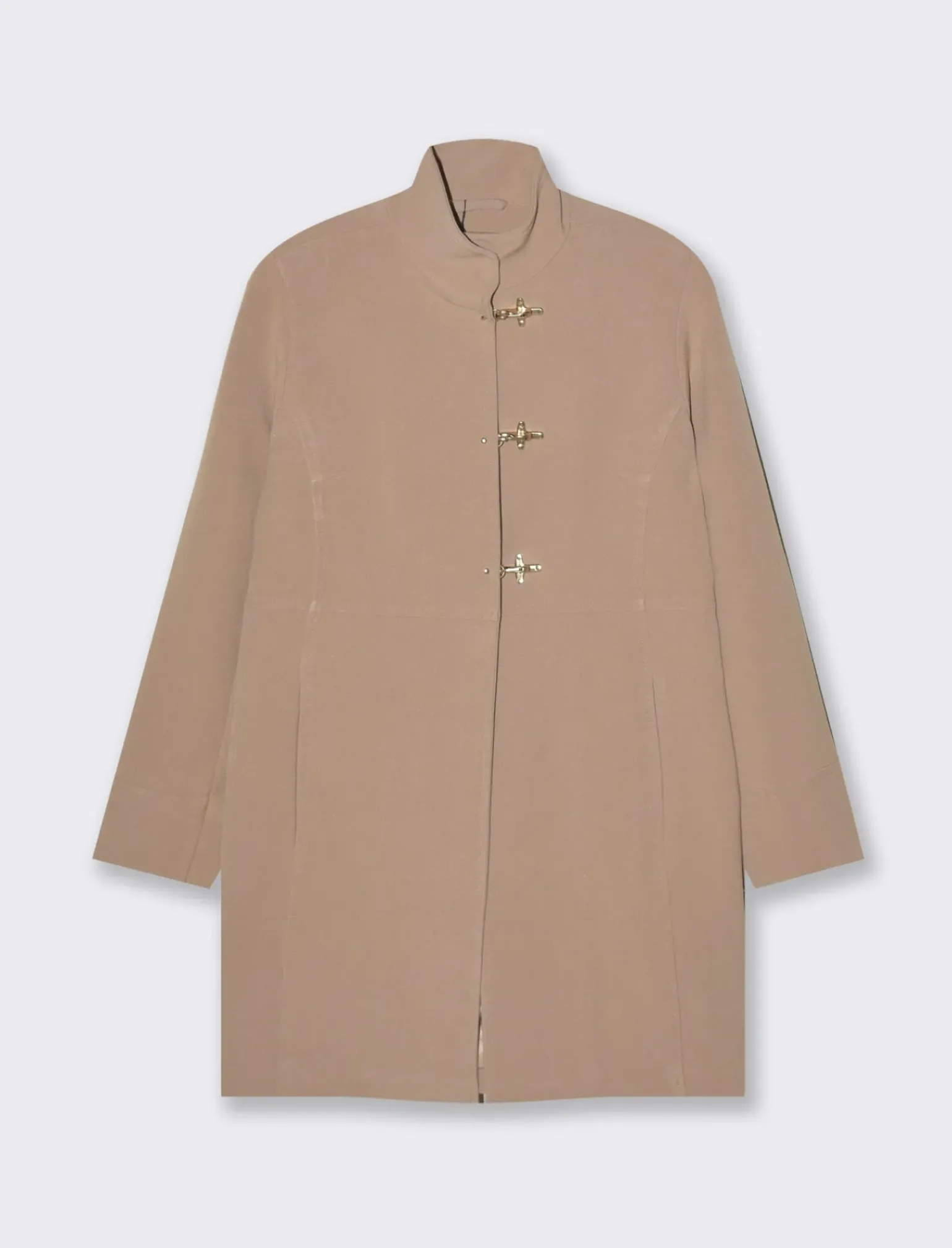 Donna Piazza Italia Giubbini E Cappotti<Cappotto basico lunghezza regular e vestibilità silm - Cammello