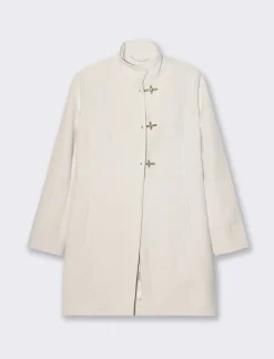 Donna Piazza Italia Giubbini E Cappotti<Cappotto basico lunghezza regular e vestibilità silm - gesso