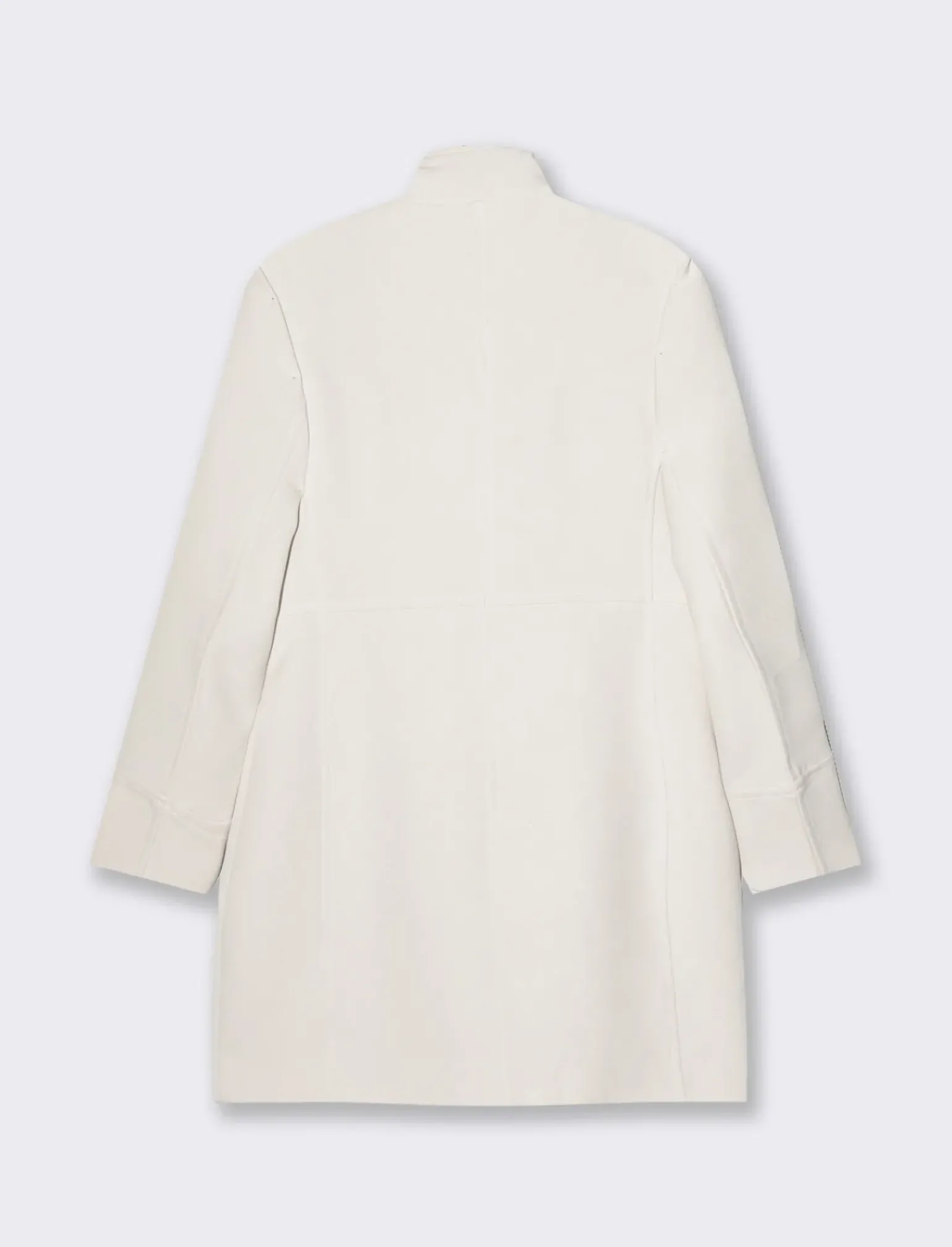 Donna Piazza Italia Giubbini E Cappotti<Cappotto basico lunghezza regular e vestibilità silm - gesso