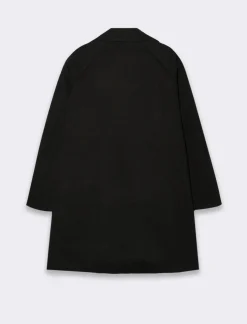 Donna Piazza Italia Giubbini E Cappotti<CAPPOTTO CON SPILLA - Nero