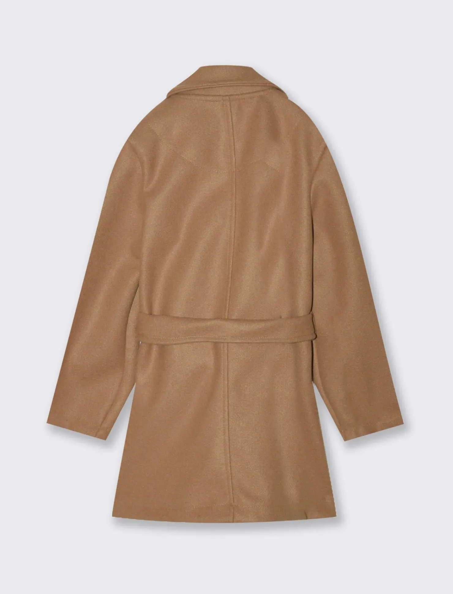 Piazza Italia Cappotto da bambina. - Cammello Clearance