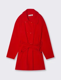 Piazza Italia Bambina|Giubbini E Cappotti<Cappotto da bambina. - Rosso