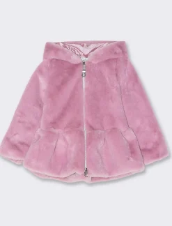 Piazza Italia Neonata<Cappotto in pelliccia da neonata. - Rosa