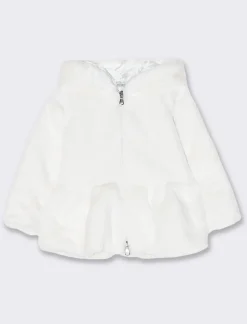 Piazza Italia Neonata<Cappotto in pelliccia da neonata. - Bianco panna