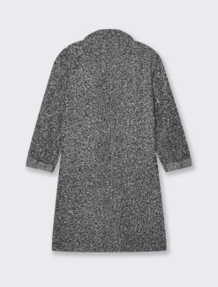 Donna Piazza Italia Giubbini E Cappotti<CAPPOTTO IN TESSUTO BOUCLE' - sale/pepe