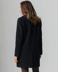 Donna Piazza Italia Donna|Giubbini E Cappotti<Cappotto monopetto 2 bottoni collo revers spacchetti sui polsi -