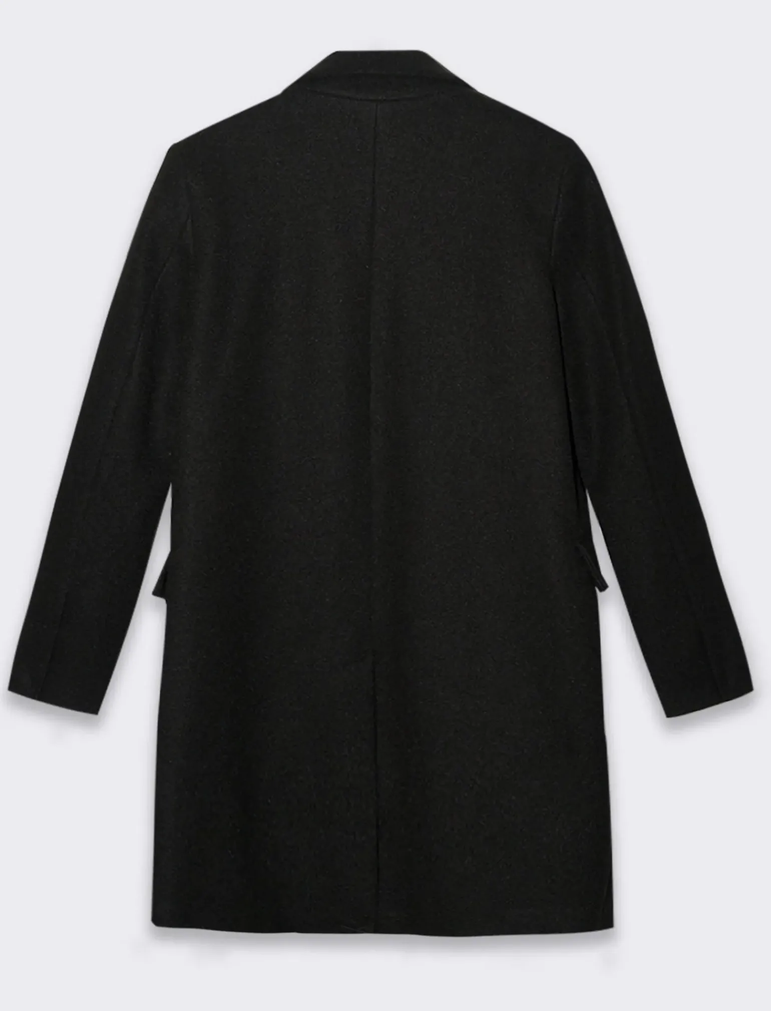 Donna Piazza Italia Donna|Giubbini E Cappotti<Cappotto monopetto 2 bottoni collo revers spacchetti sui polsi -