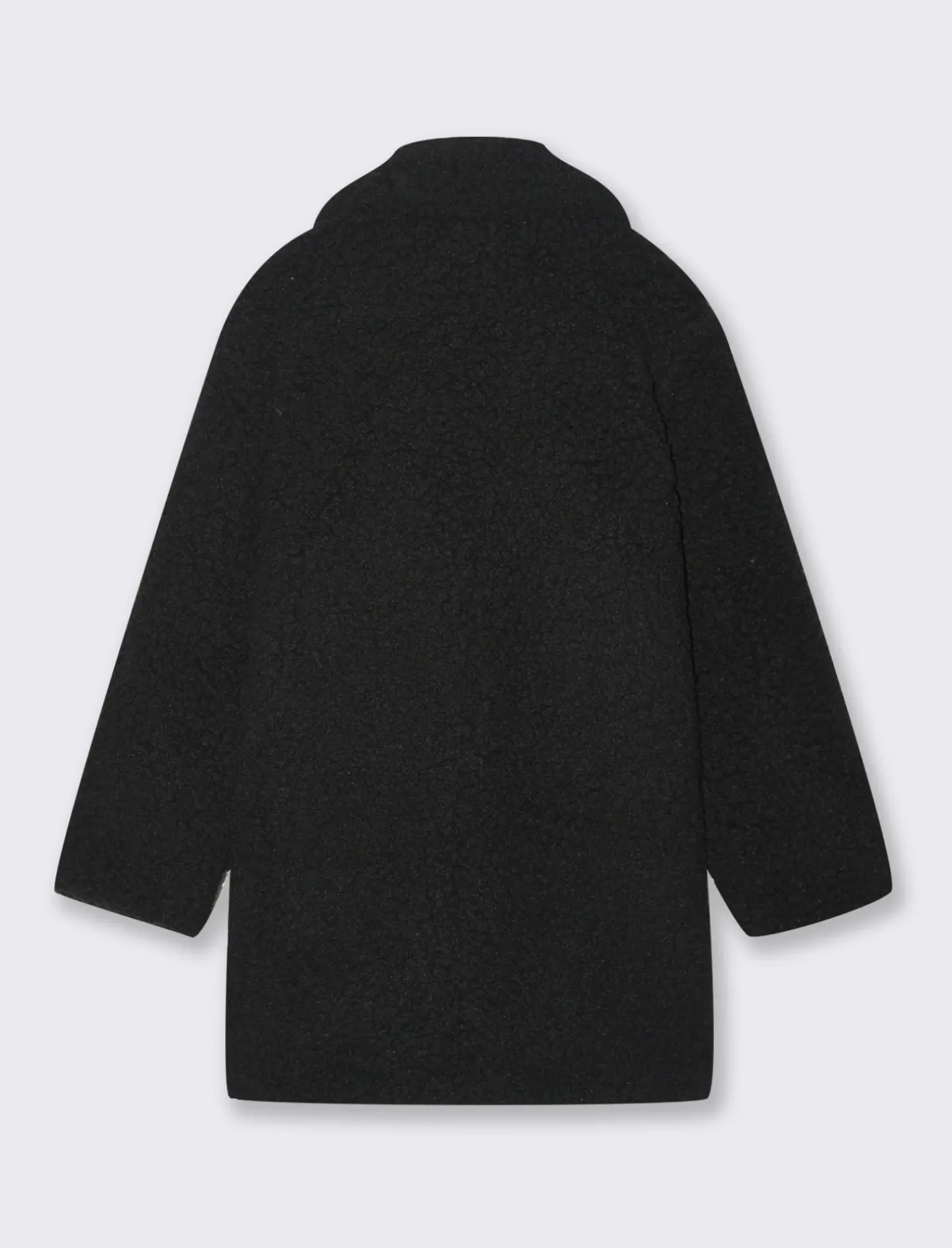 Piazza Italia Cappotto teddy da bambina. - Nero Sale