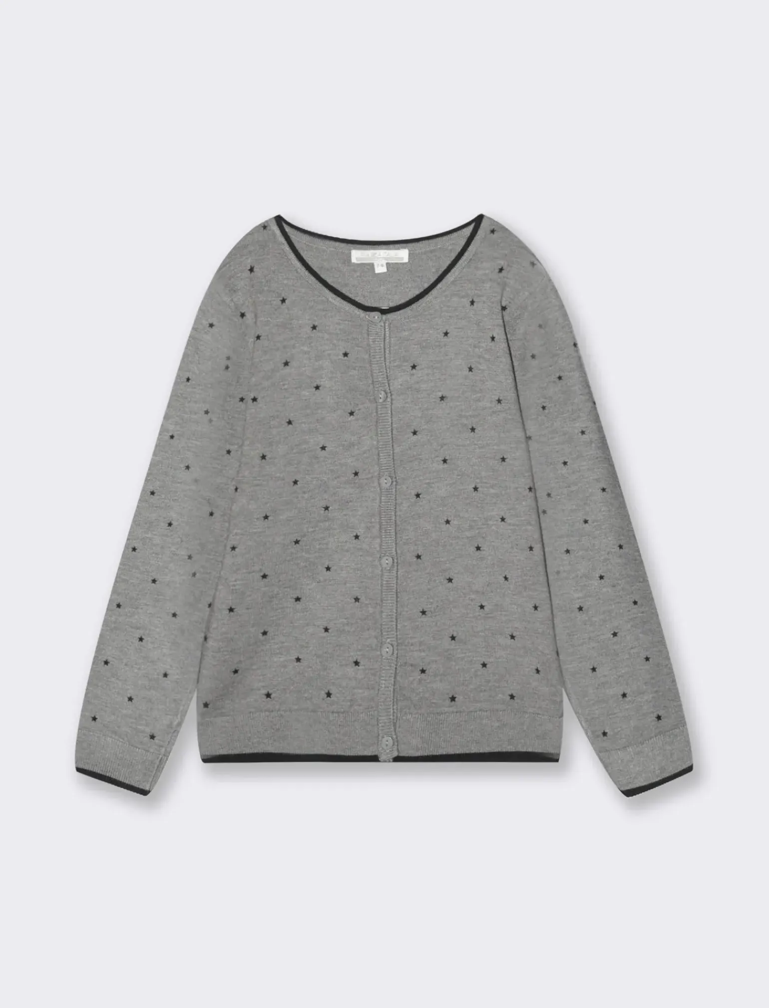 Piazza Italia Bambina|Maglieria<Cardigan con bottoni perlati e stampa flock - mel.