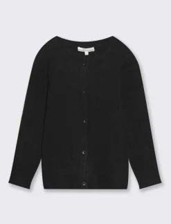 Piazza Italia Bambina|Maglieria<Cardigan girocollo a treccia vestibilità regular -