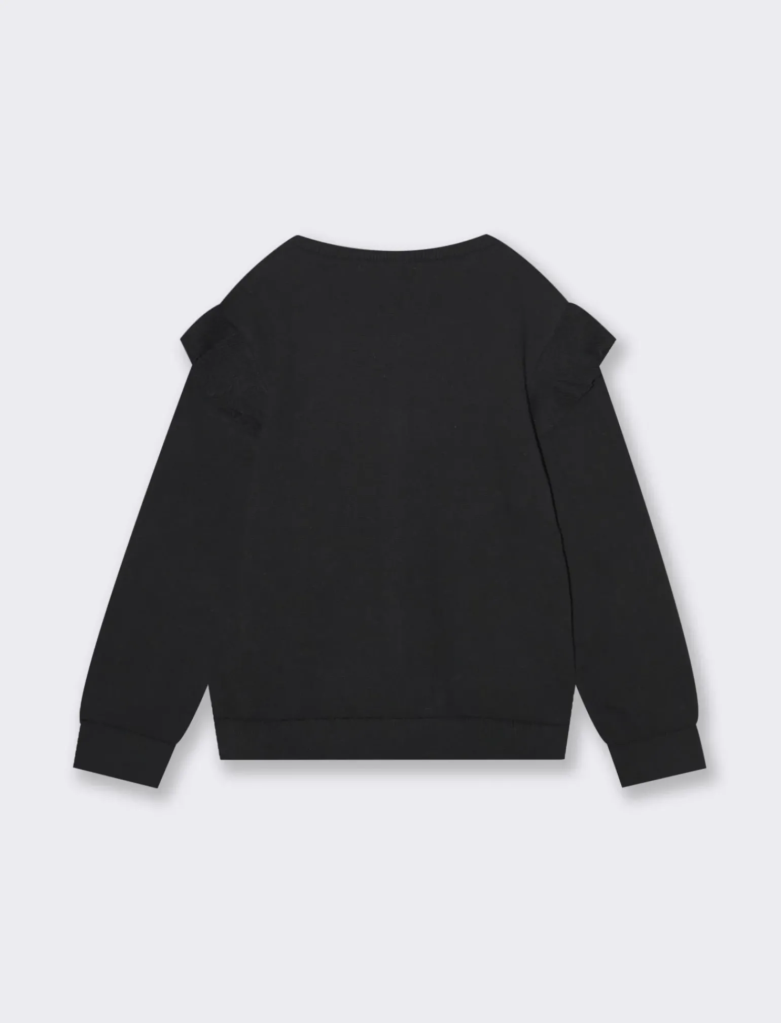 Piazza Italia Bambina|Maglieria<Cardigan in maglia di cotone con rouches sulle spalle e abbottonatura sul davanti -