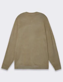 Uomo Piazza Italia Uomo|Maglieria<Cardigan regular fitcon costina al collo - Grigio tortora