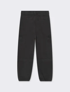 Bambino Piazza Italia Bambino|Jeans<Cargo in denim vestibilitÃ  loose - Nero