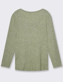 Donna Piazza Italia Donna|Maglieria<Casacca con collana a manica lunga -