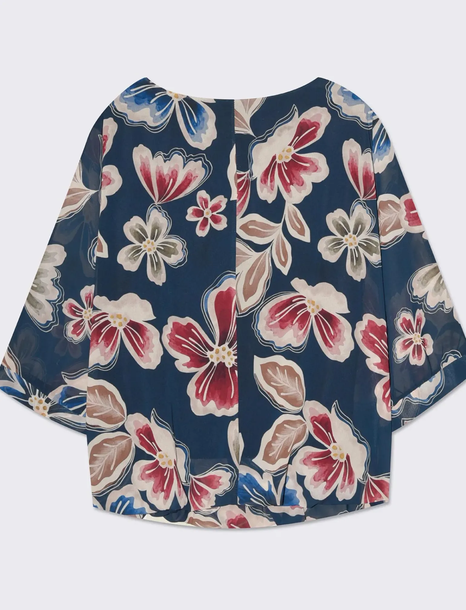 Donna Piazza Italia Donna|Camicie E Casacche<Casacca fantasia con manica a 3/4 da donna -