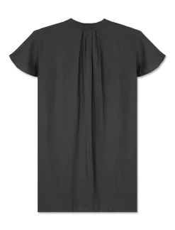 Donna Piazza Italia Camicie E Casacche<Casacca in tessuto fluido, apertura scollo a V e maniche volant -