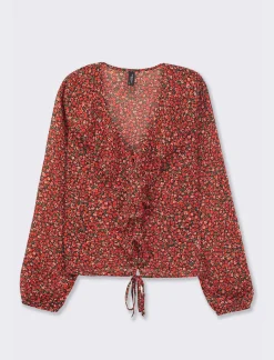 Donna Piazza Italia Camicie E Casacche<Casacca in tessuto leggero e filo effetto metallico - var 1