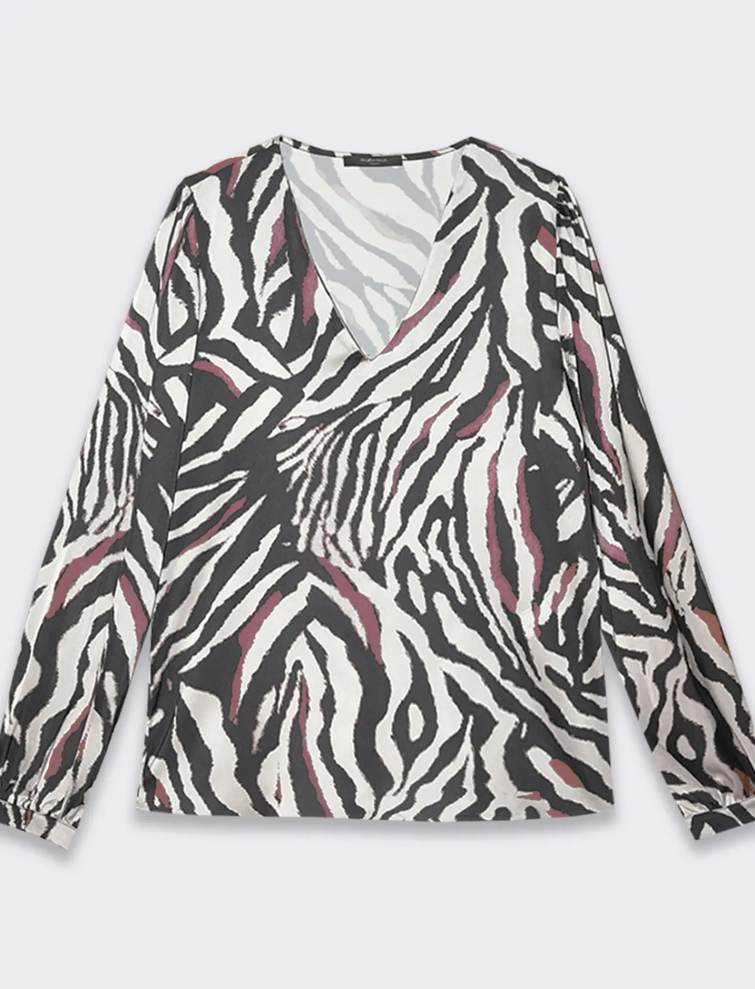 Donna Piazza Italia Camicie E Casacche<Casacca scollo V stampata - Vinaccia