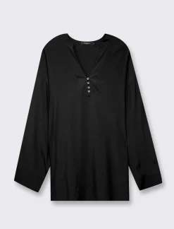 Donna Piazza Italia Camicie E Casacche<Casacca stampata manica 3/4 vestibilità comfort -