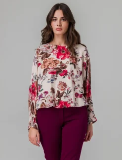 Piazza Italia Casacca stampata over fit - latte Bianco Store