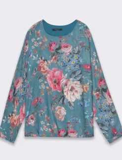 Donna Piazza Italia Donna|Camicie E Casacche<Casacca stampata over fit - Ottanio