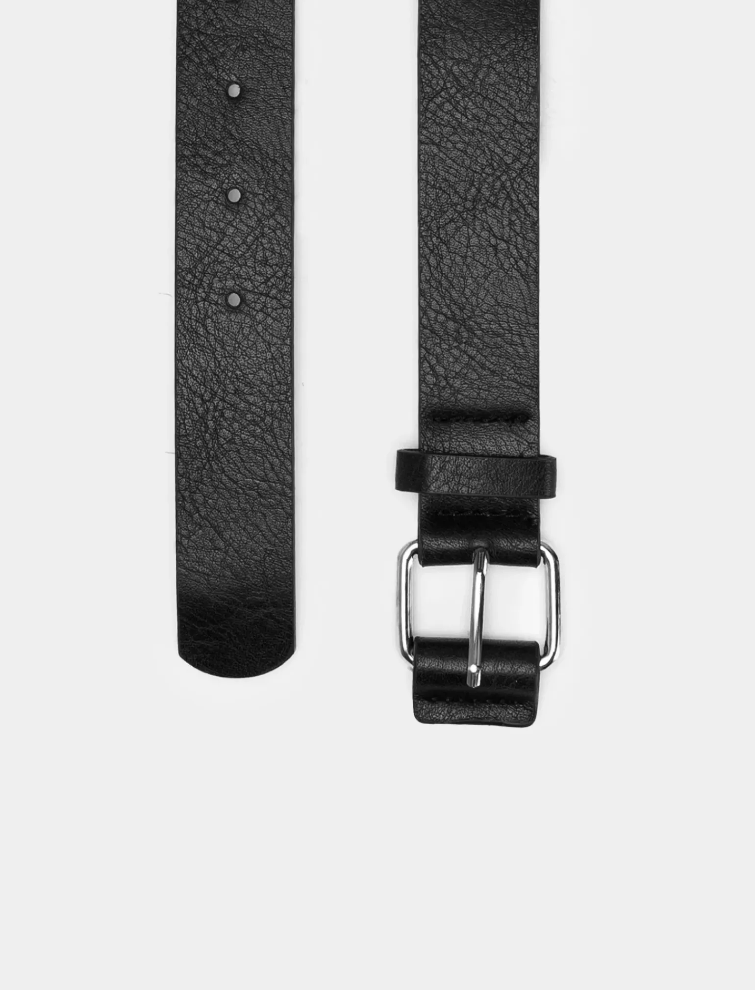 Uomo Piazza Italia Uomo|Cinture E Bretelle<Cintura basica martellata da uomo -