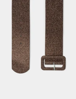 Donna Piazza Italia Donna|Cinture<Cintura da donna cm 6 lurex 100 cm-110 cm - Rame