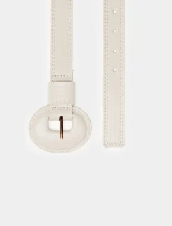 Donna Piazza Italia Donna|Cinture<Cintura da donna con fibbia rivestita -