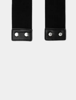 Donna Piazza Italia Donna|Cinture<Cintura da donna elastica con catena 70cm - 80cm - -argento