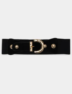 Donna Piazza Italia Donna|Cinture<Cintura da donna elastica con applicazioni -