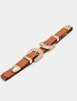 Donna Piazza Italia Donna|Cinture<Cintura da donna elastica con doppia fibbia -