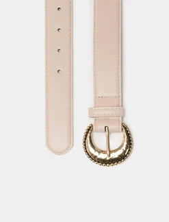 Donna Piazza Italia Donna|Cinture<Cintura da donna in finta pelle con fibbia dorata -